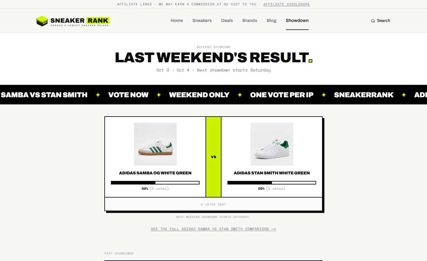 SneakerRank: Canada's sneaker prices compared in one search - screen 4